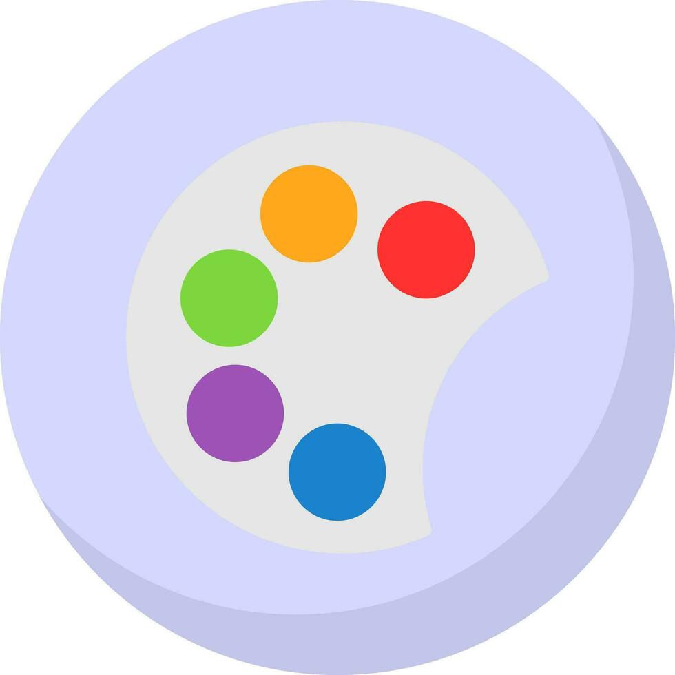 Palette Vector Icon Design