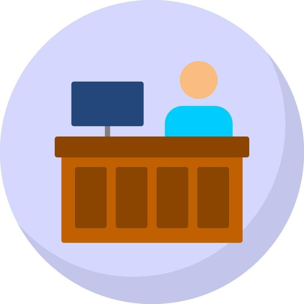 Reception Vector Icon Design