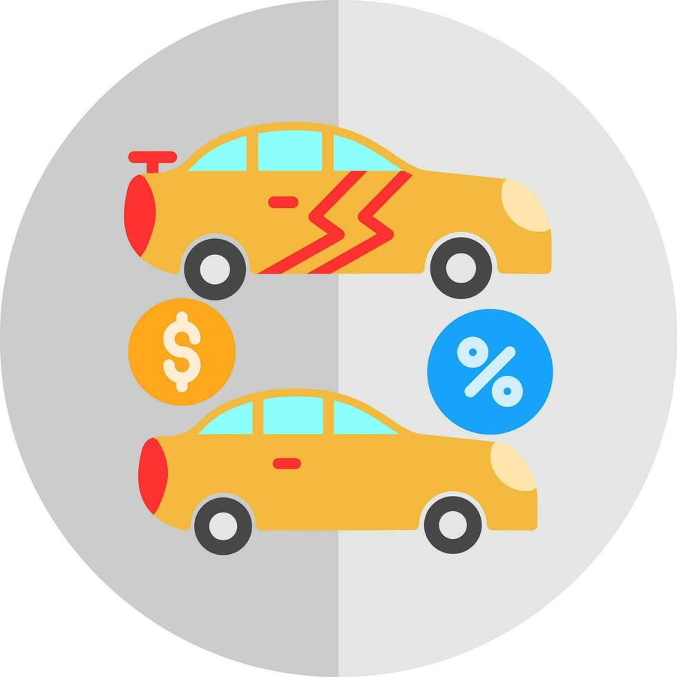 Price comparison Vector Icon Design