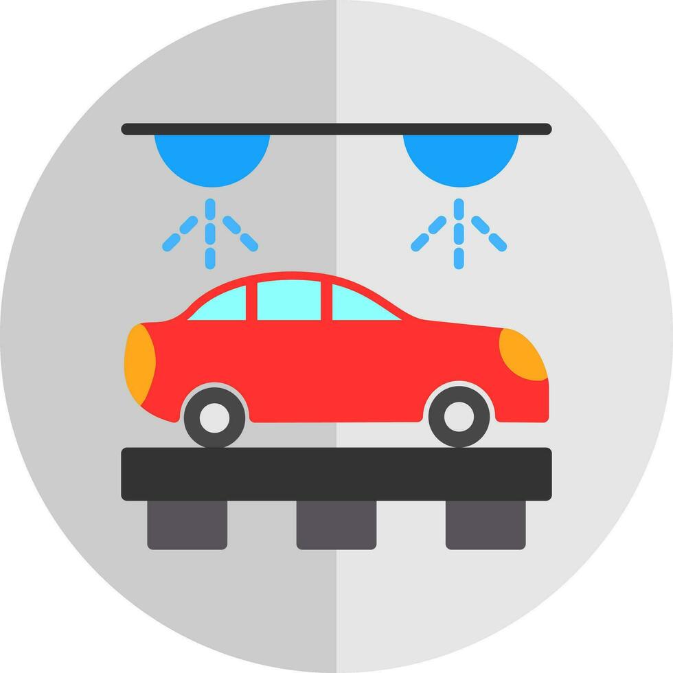 Car wash Vector Icon Design