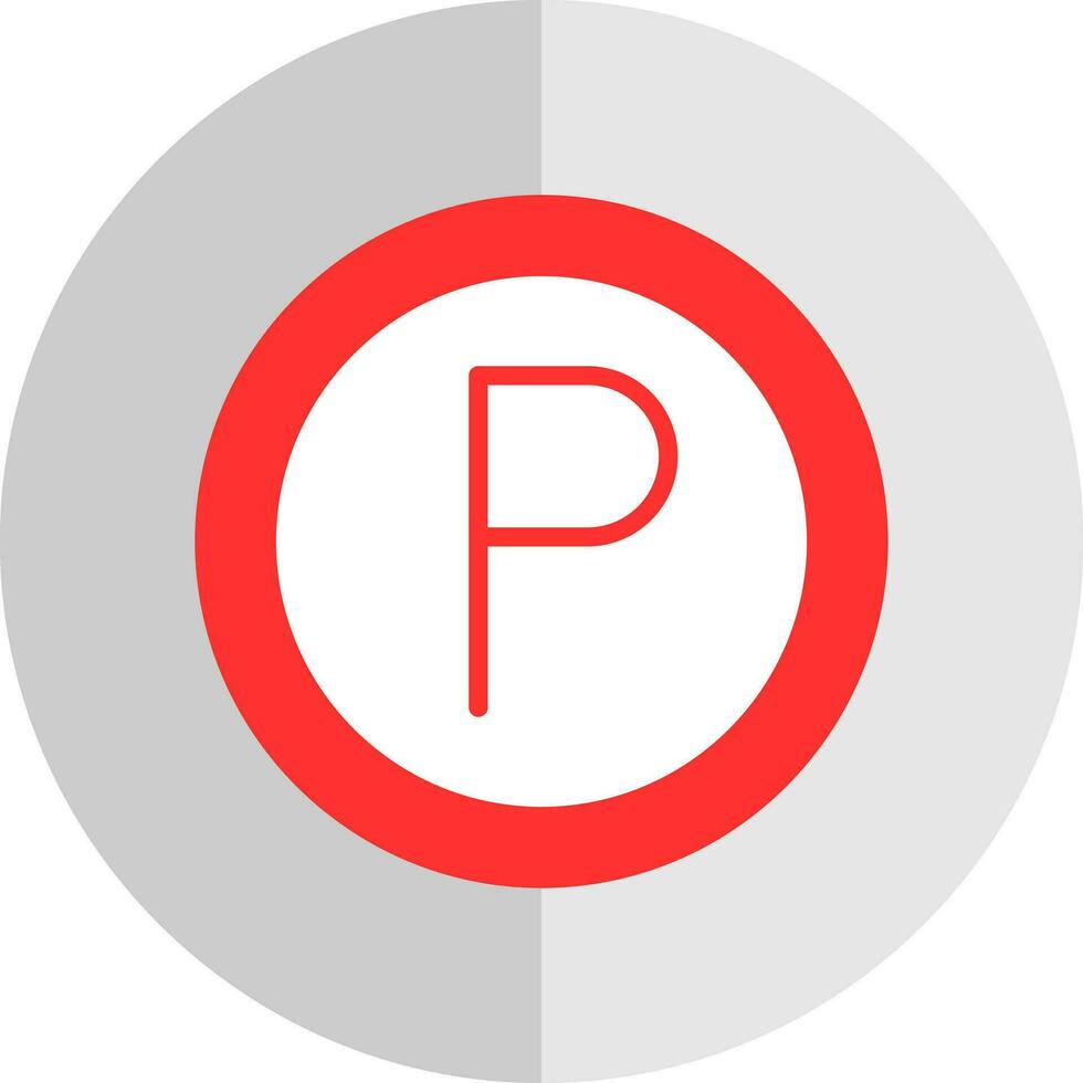 Parking Vector Icon Design