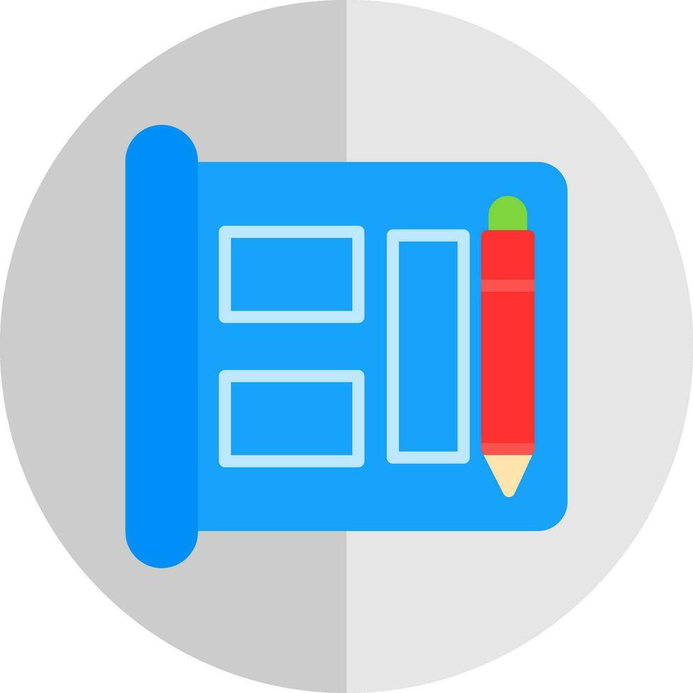 Blueprint Vector Icon Design