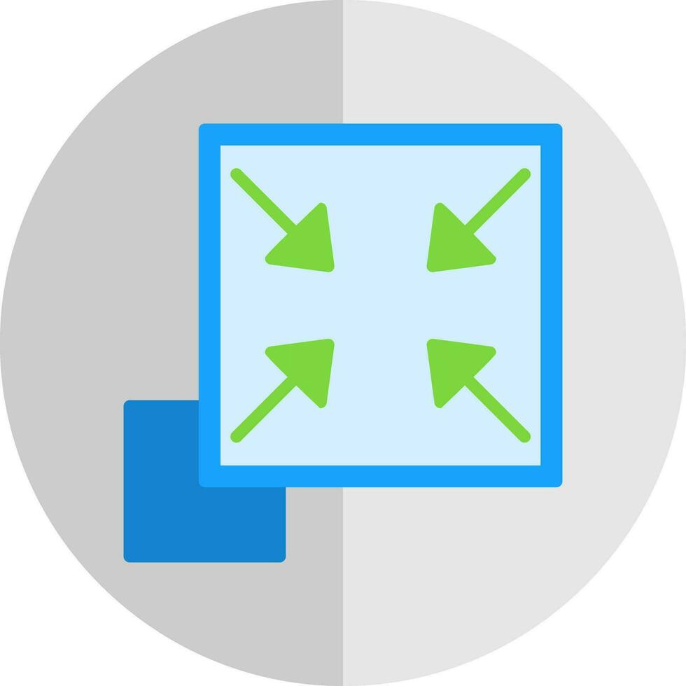 Resizing Vector Icon Design