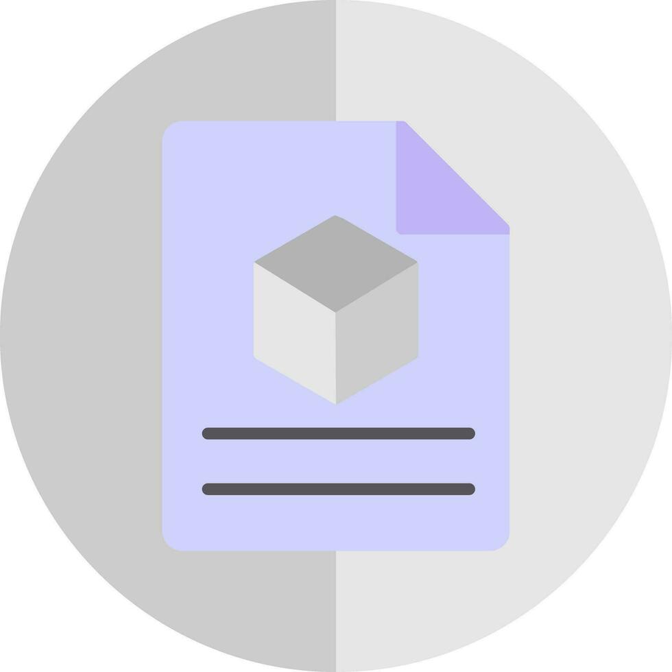 3d file Vector Icon Design