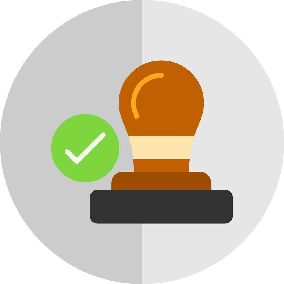 Stamp Vector Icon Design