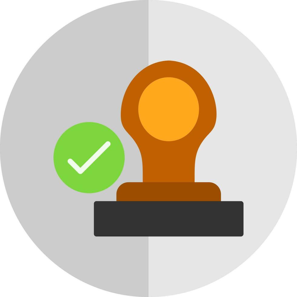 Stamp Vector Icon Design