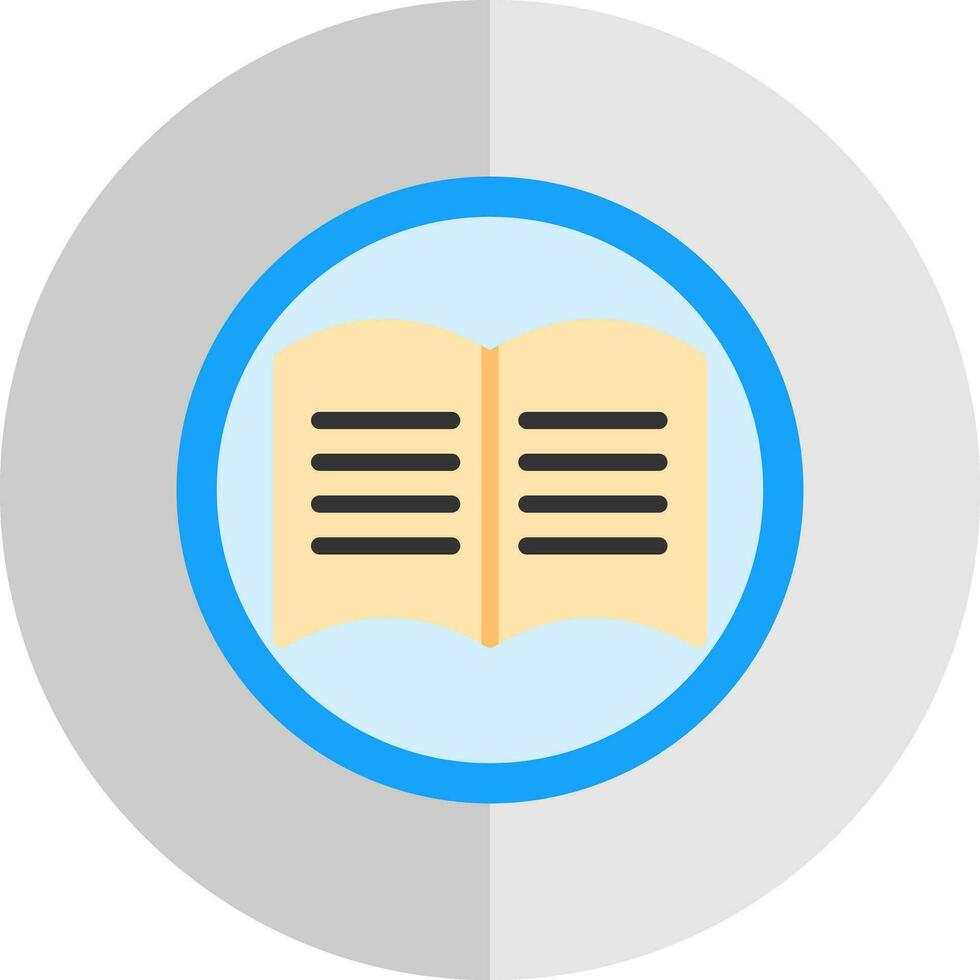 Manual book Vector Icon Design