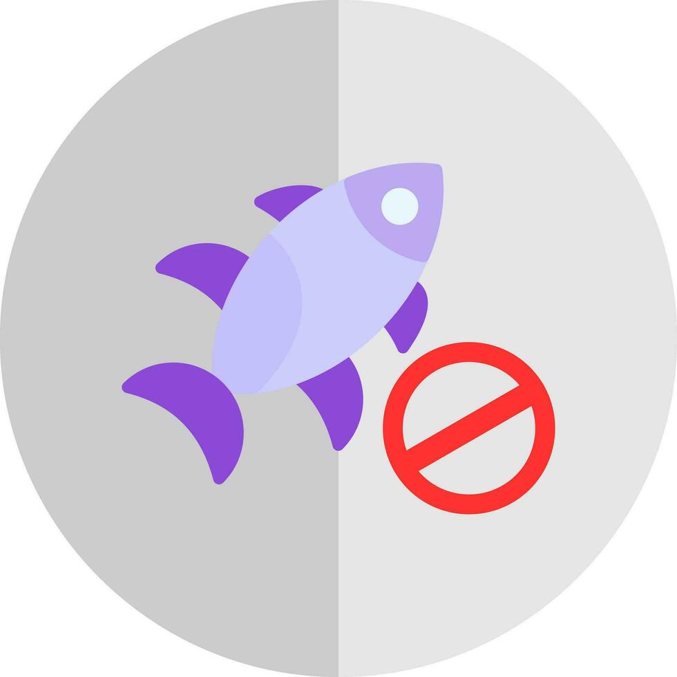 No fishing Vector Icon Design