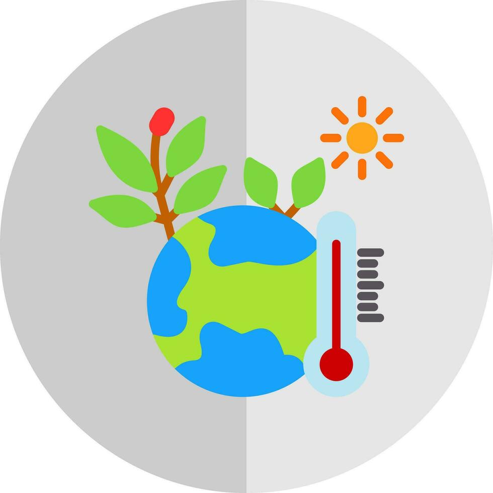 Climate change Vector Icon Design