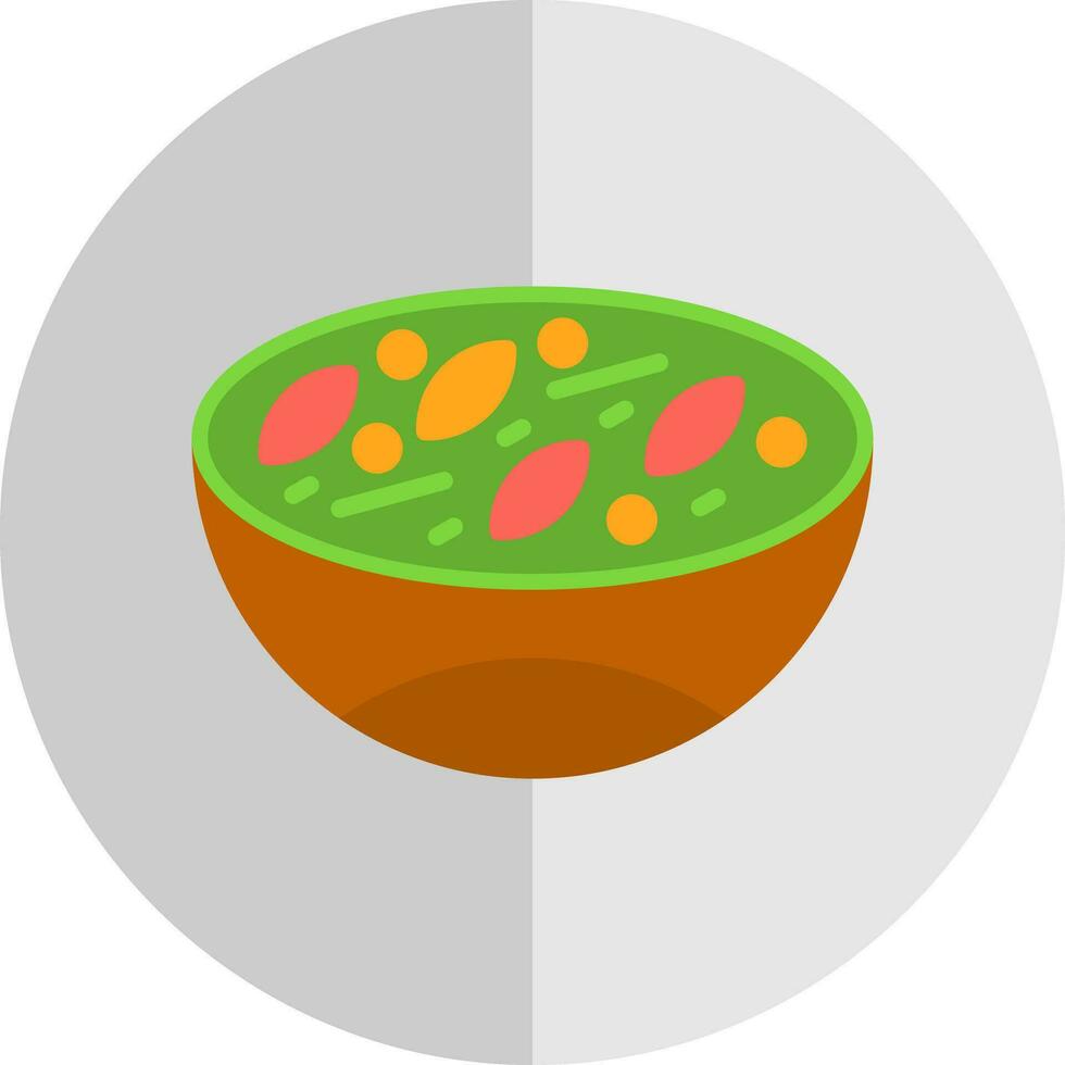 Green curry Vector Icon Design