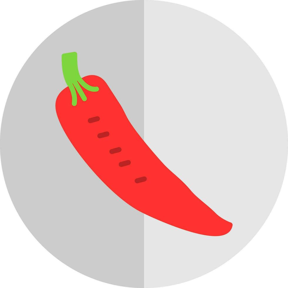 Chilli Vector Icon Design
