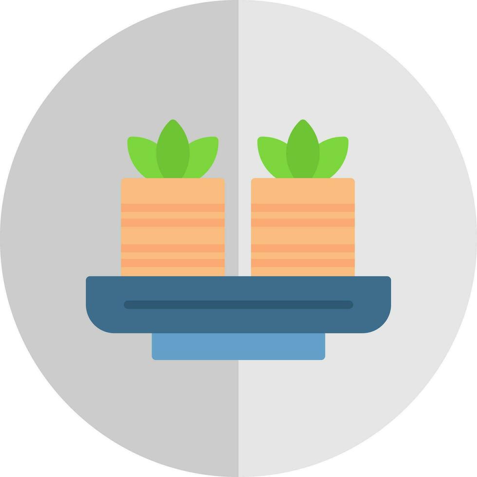 Khanom chan Vector Icon Design