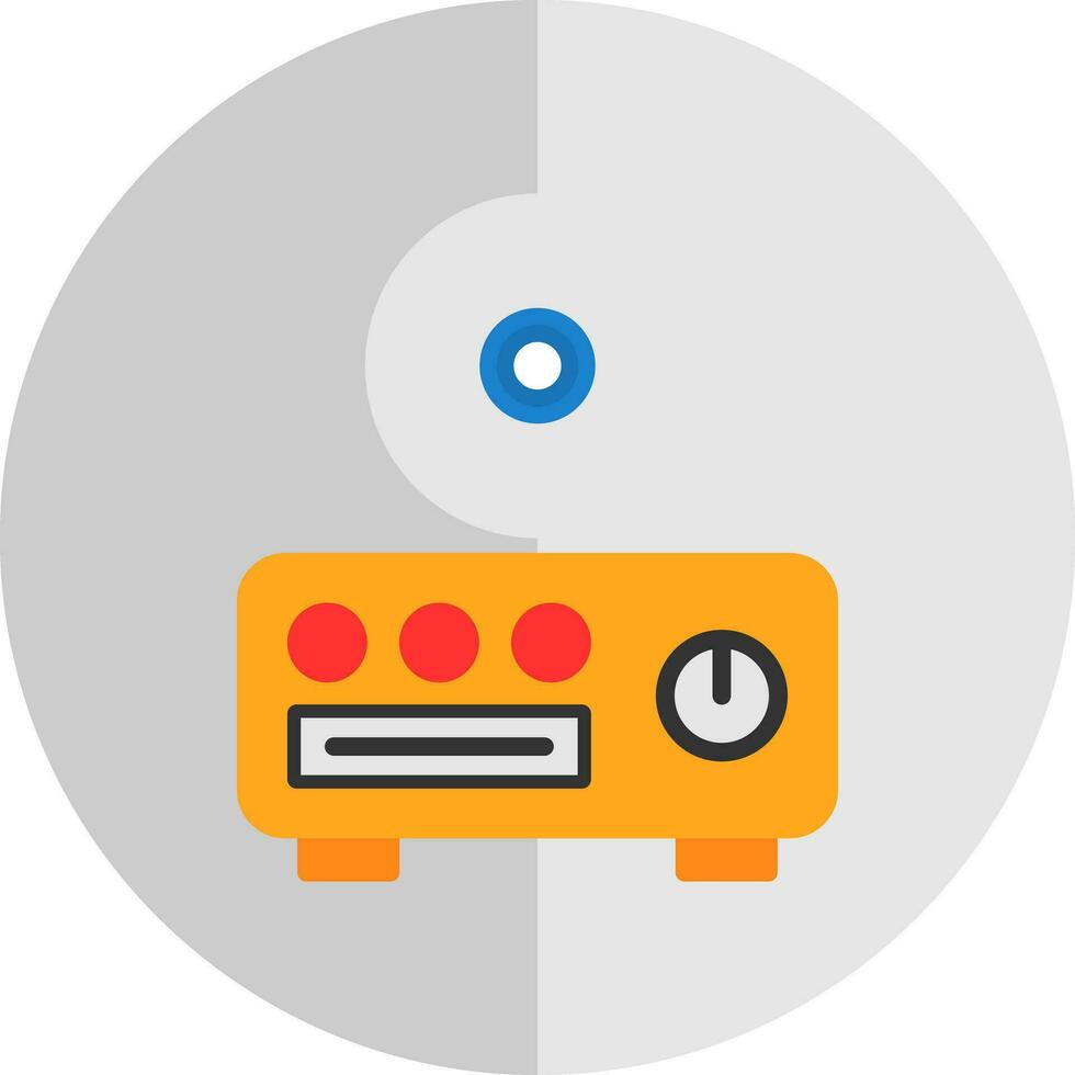 CD player Vector Icon Design