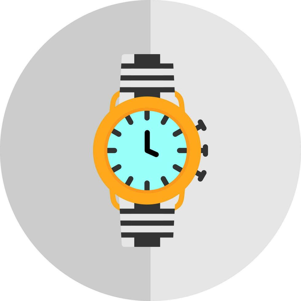 Wristwatch Vector Icon Design