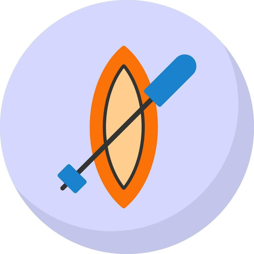 Slalom Vector Icon Design