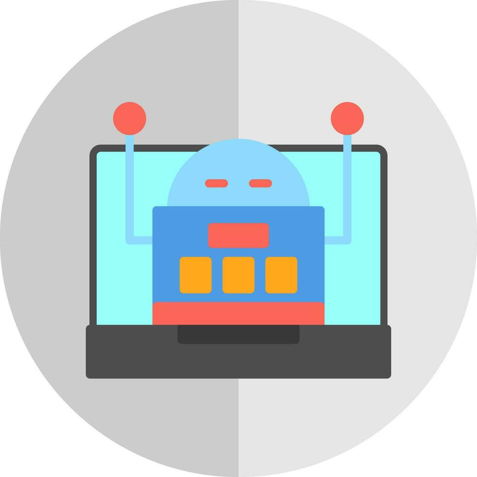 Robot Vector Icon Design