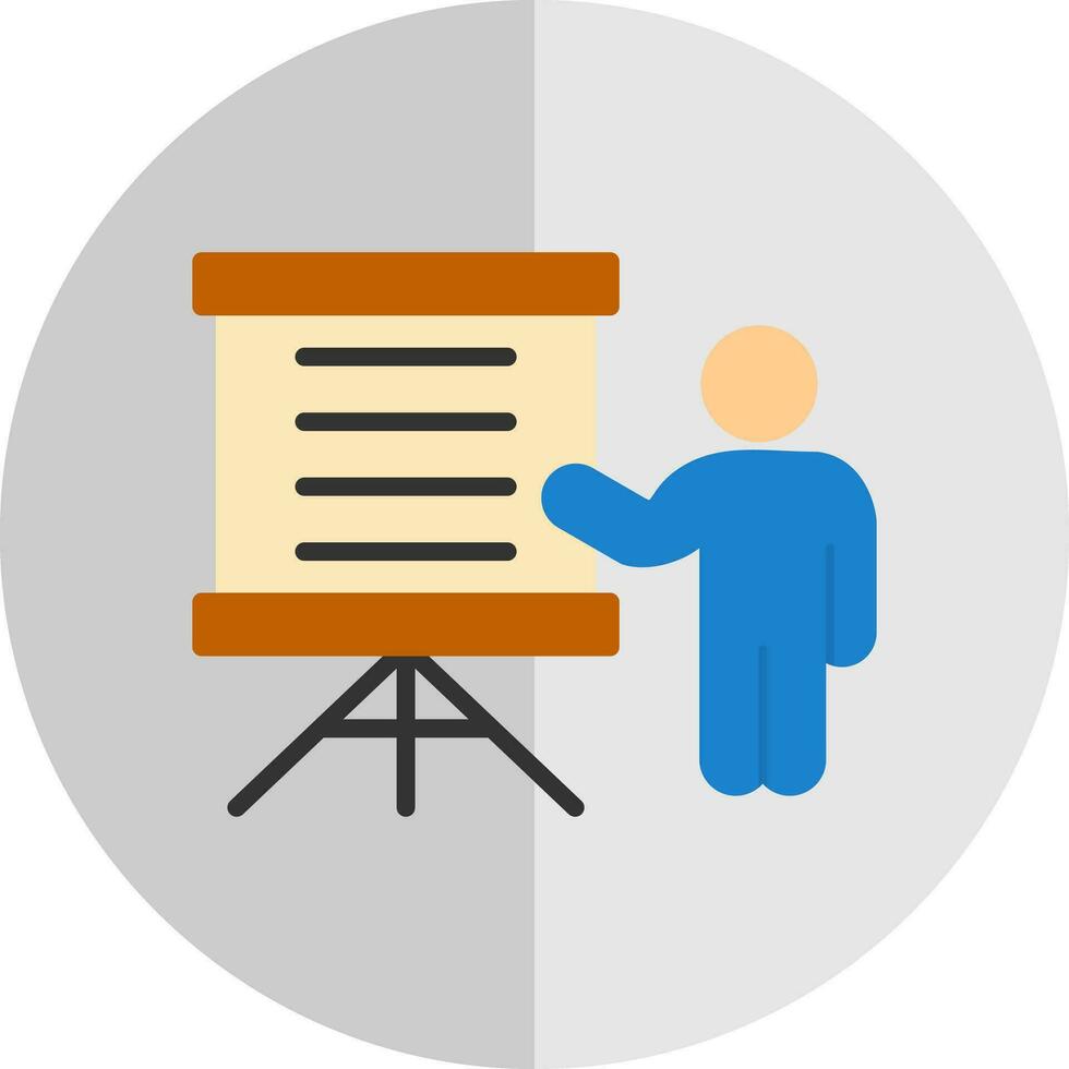 Presentation Vector Icon Design