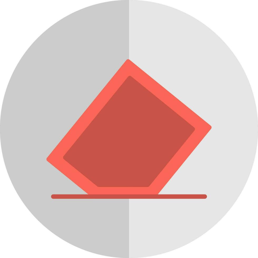 Eraser Vector Icon Design