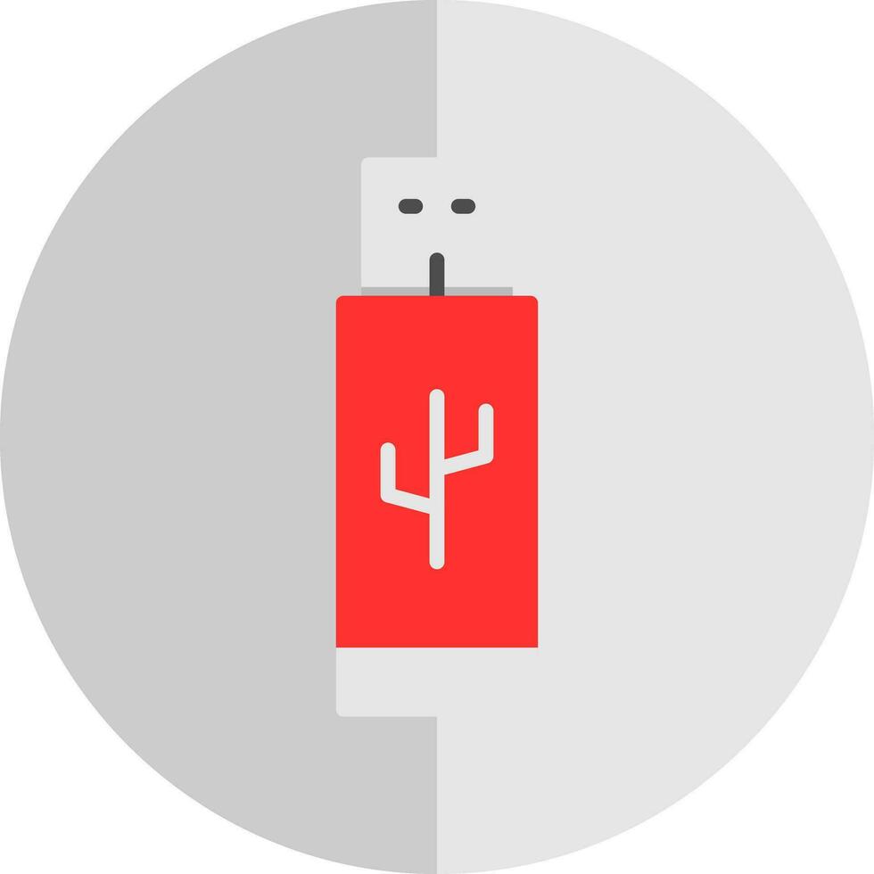 Pendrive Vector Icon Design