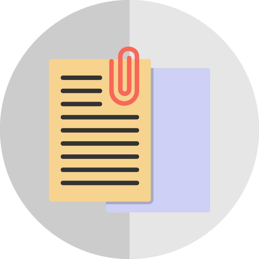 Attached Vector Icon Design