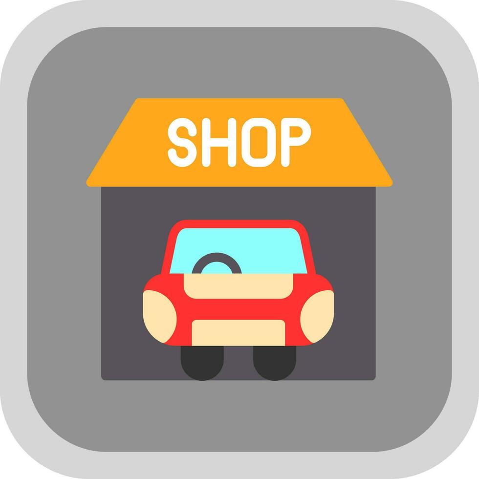 Car shop Vector Icon Design