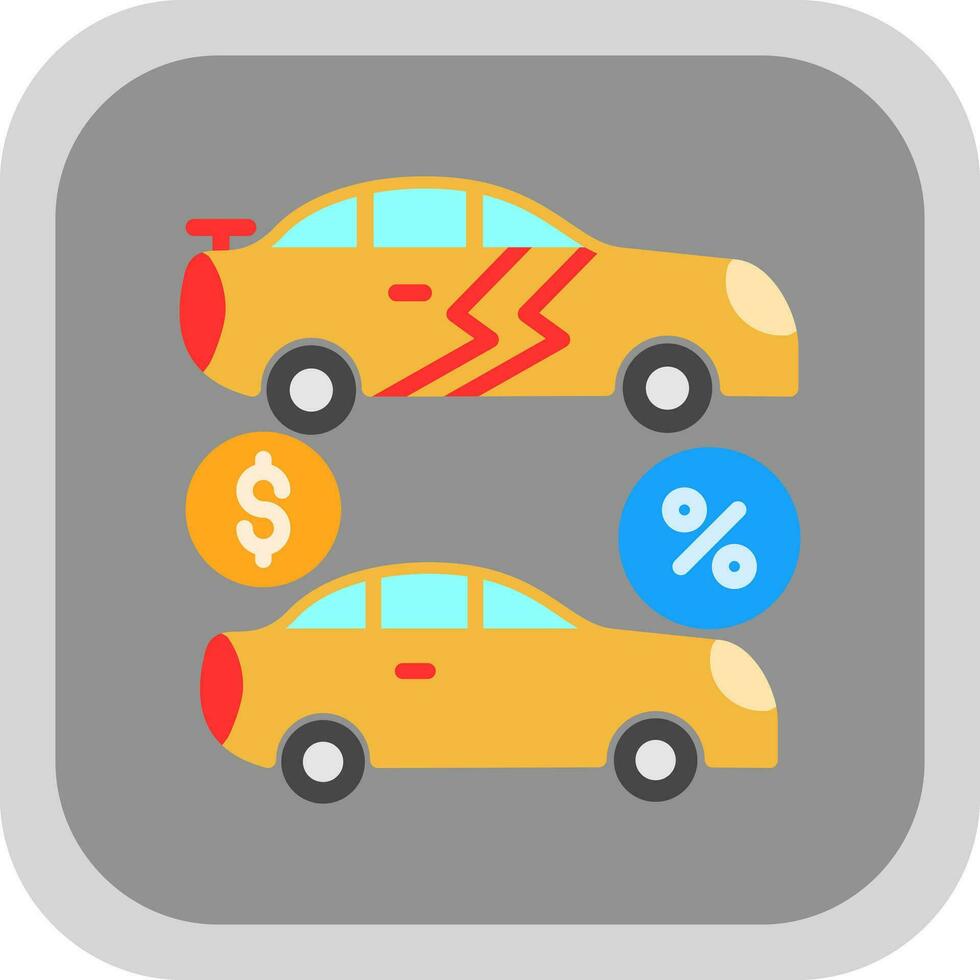 Price comparison Vector Icon Design