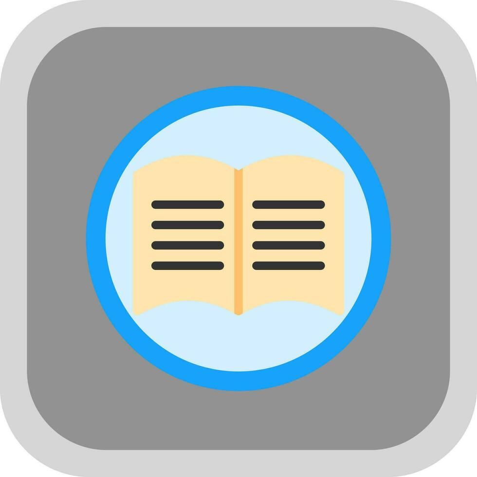 Manual book Vector Icon Design