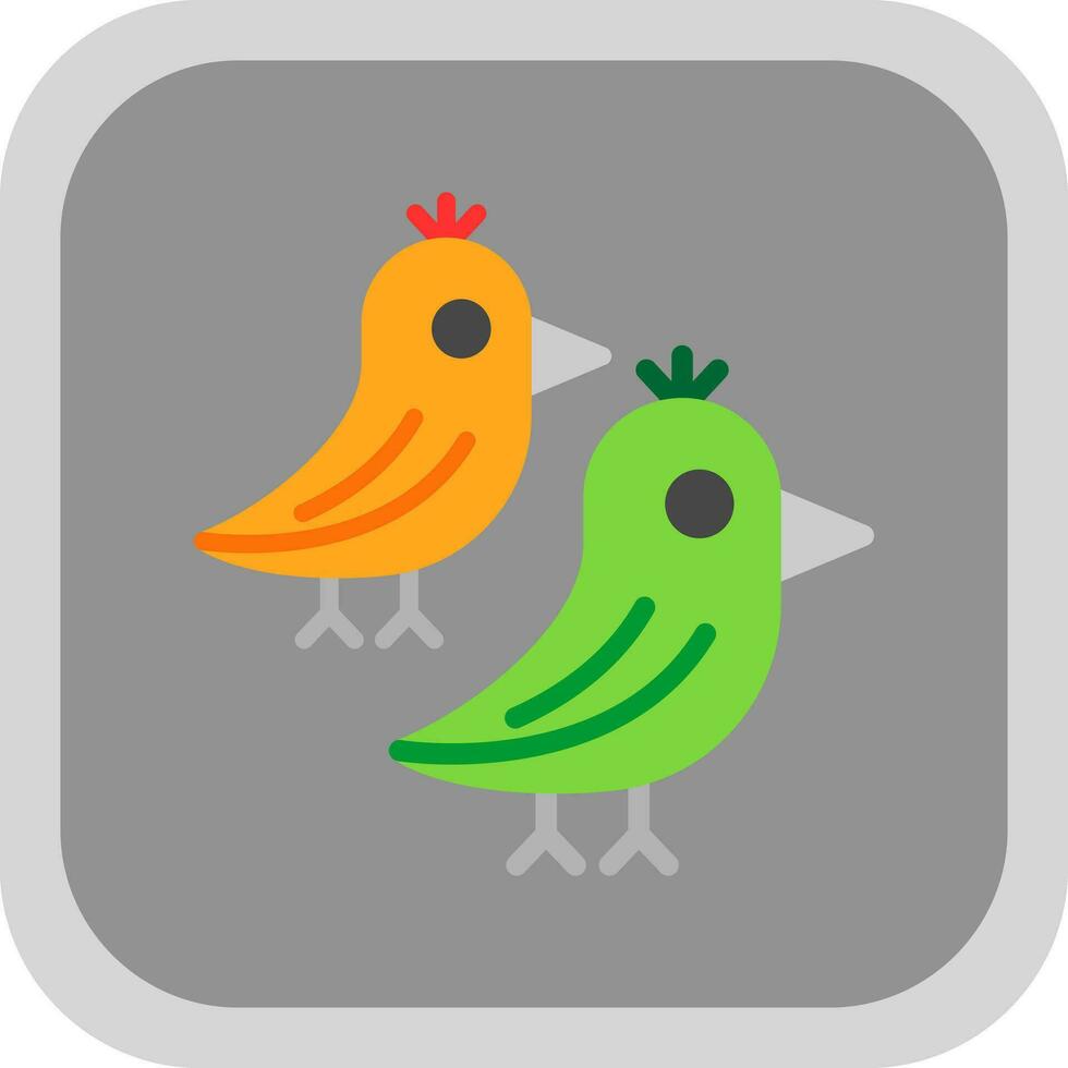 Birds Vector Icon Design