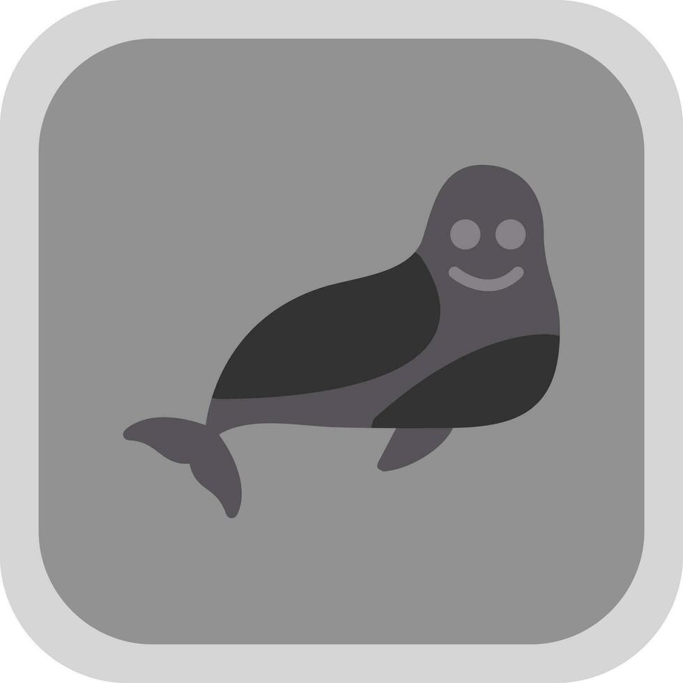 Seal Vector Icon Design