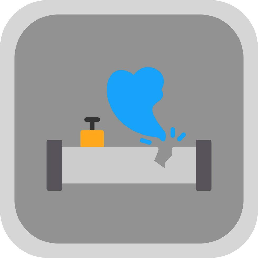Gas leak Vector Icon Design