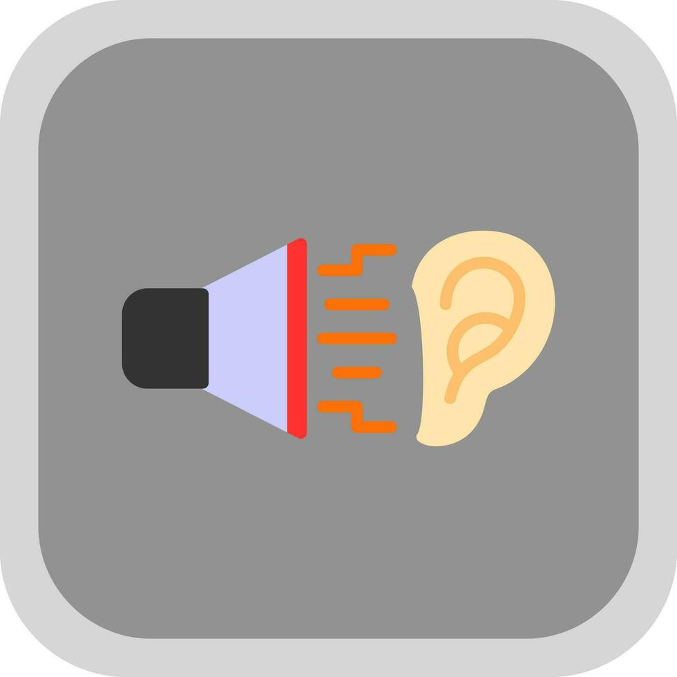 Sound pollution Vector Icon Design