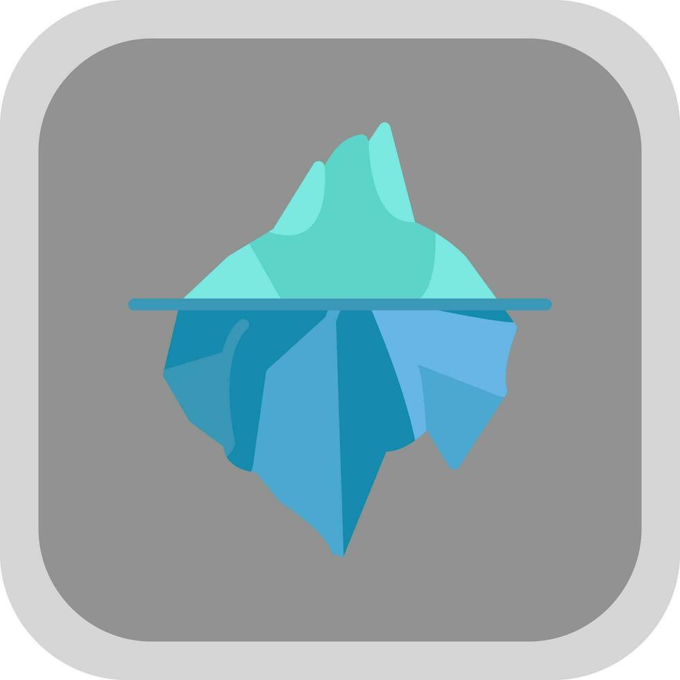 Iceberg Vector Icon Design