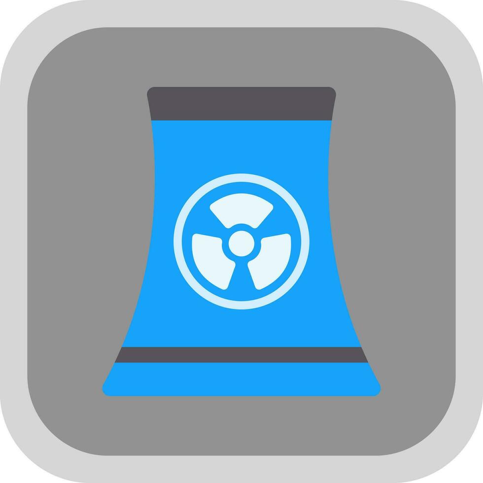 diseño de icono de vector nuclear