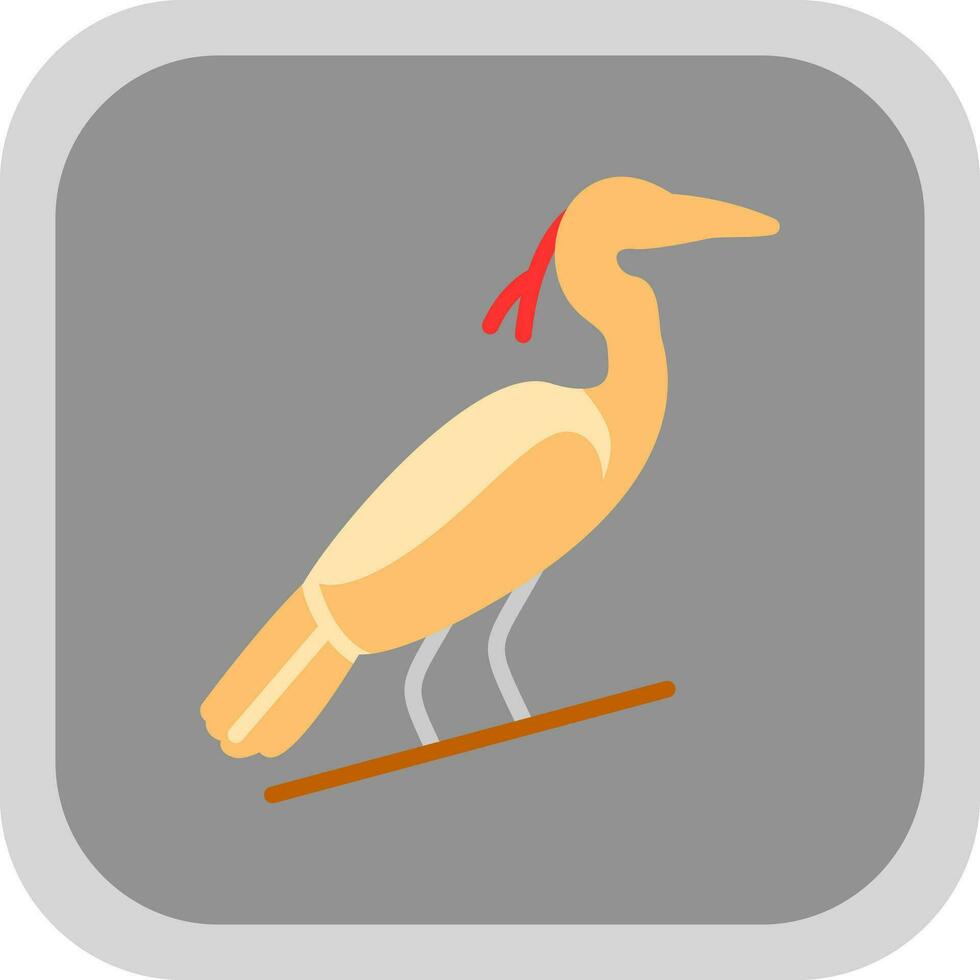 Heron Vector Icon Design
