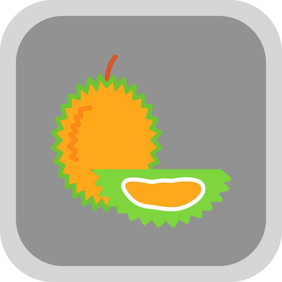 Durian vector icono diseño