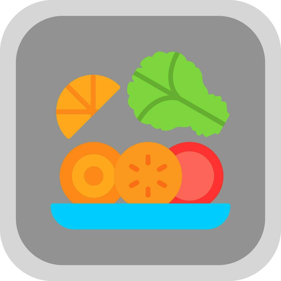 Salad Vector Icon Design