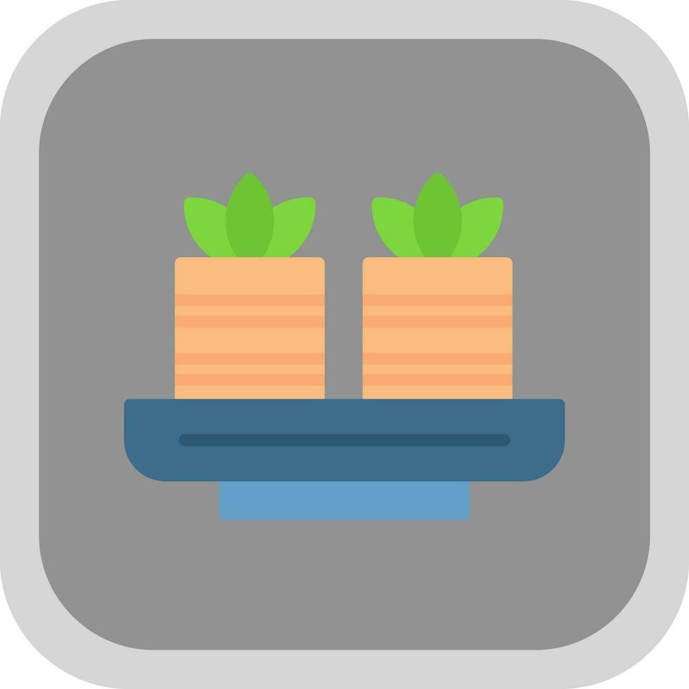 Khanom chan Vector Icon Design