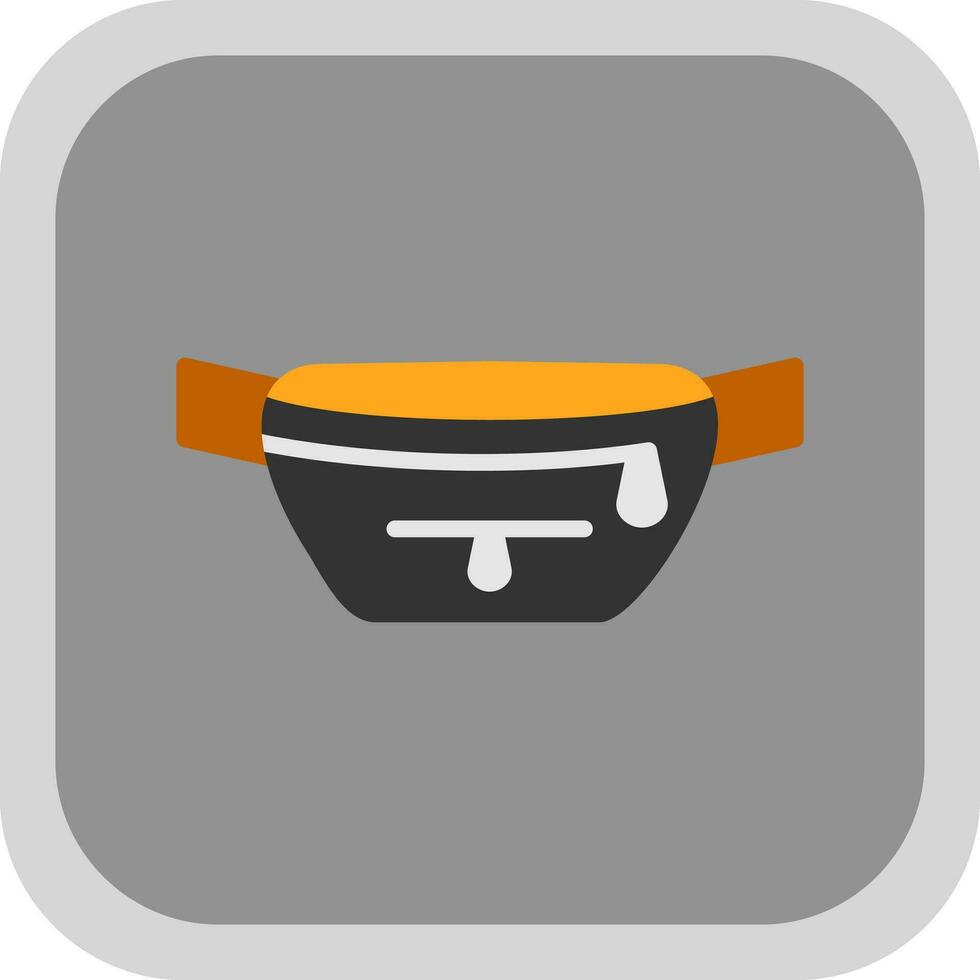 Fanny pack Vector Icon Design