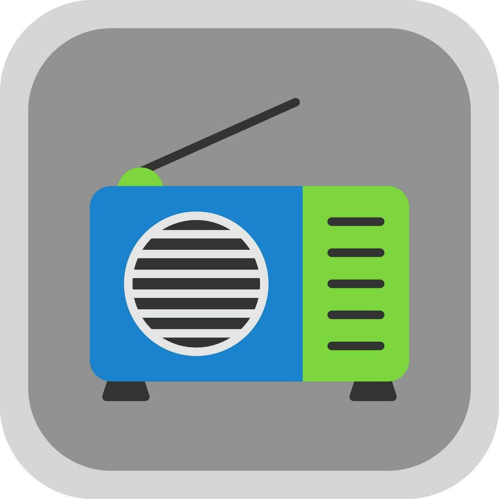 Radio Vector Icon Design