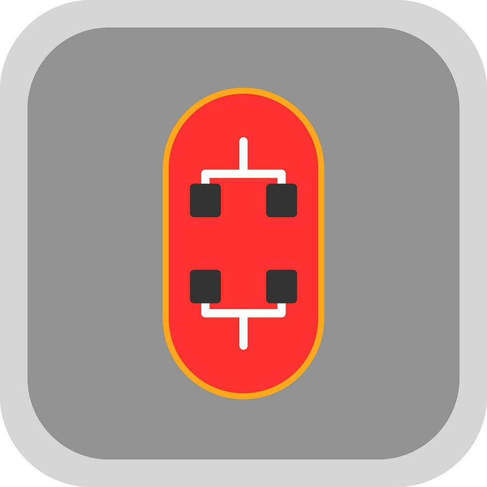 Skateboard Vector Icon Design