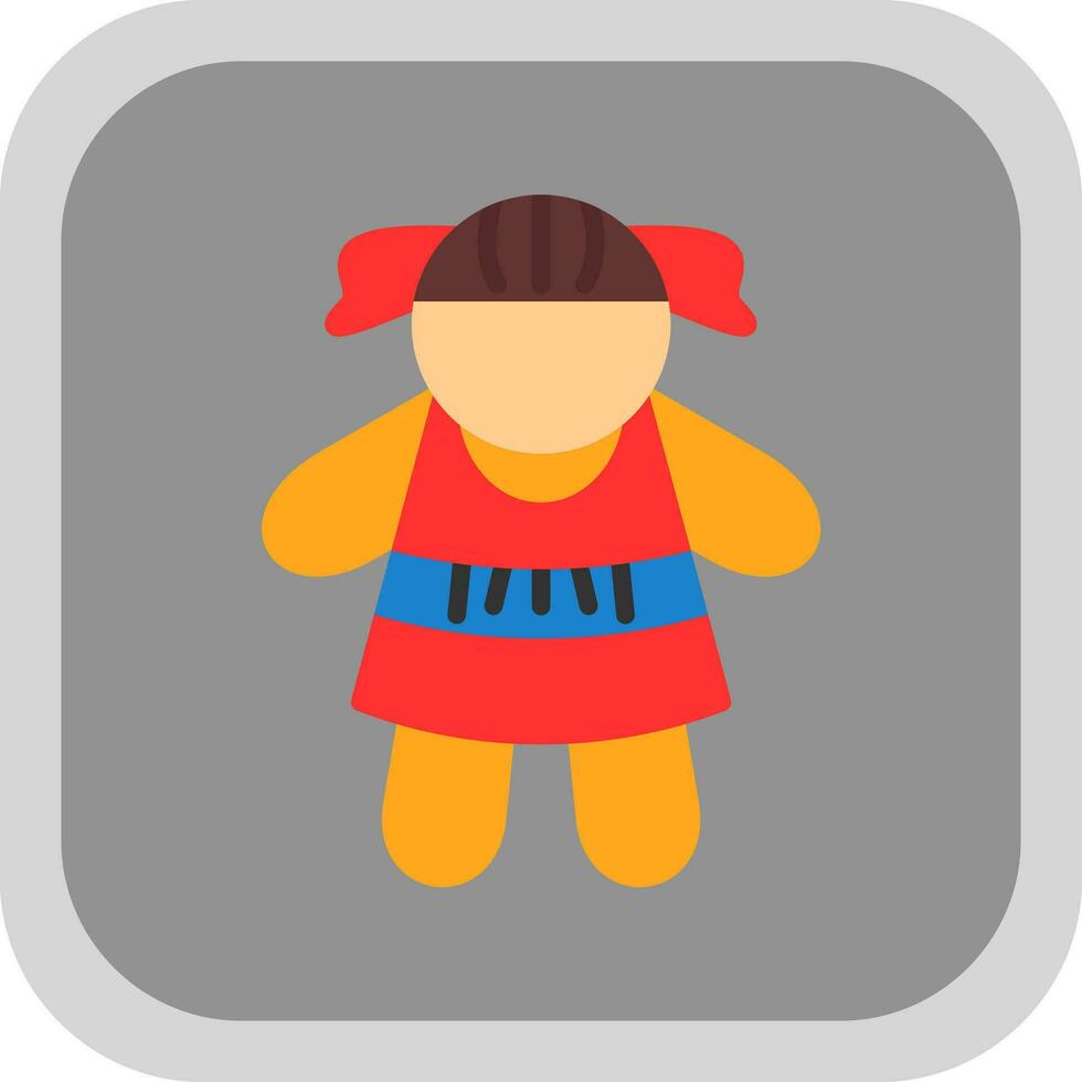 Doll Vector Icon Design
