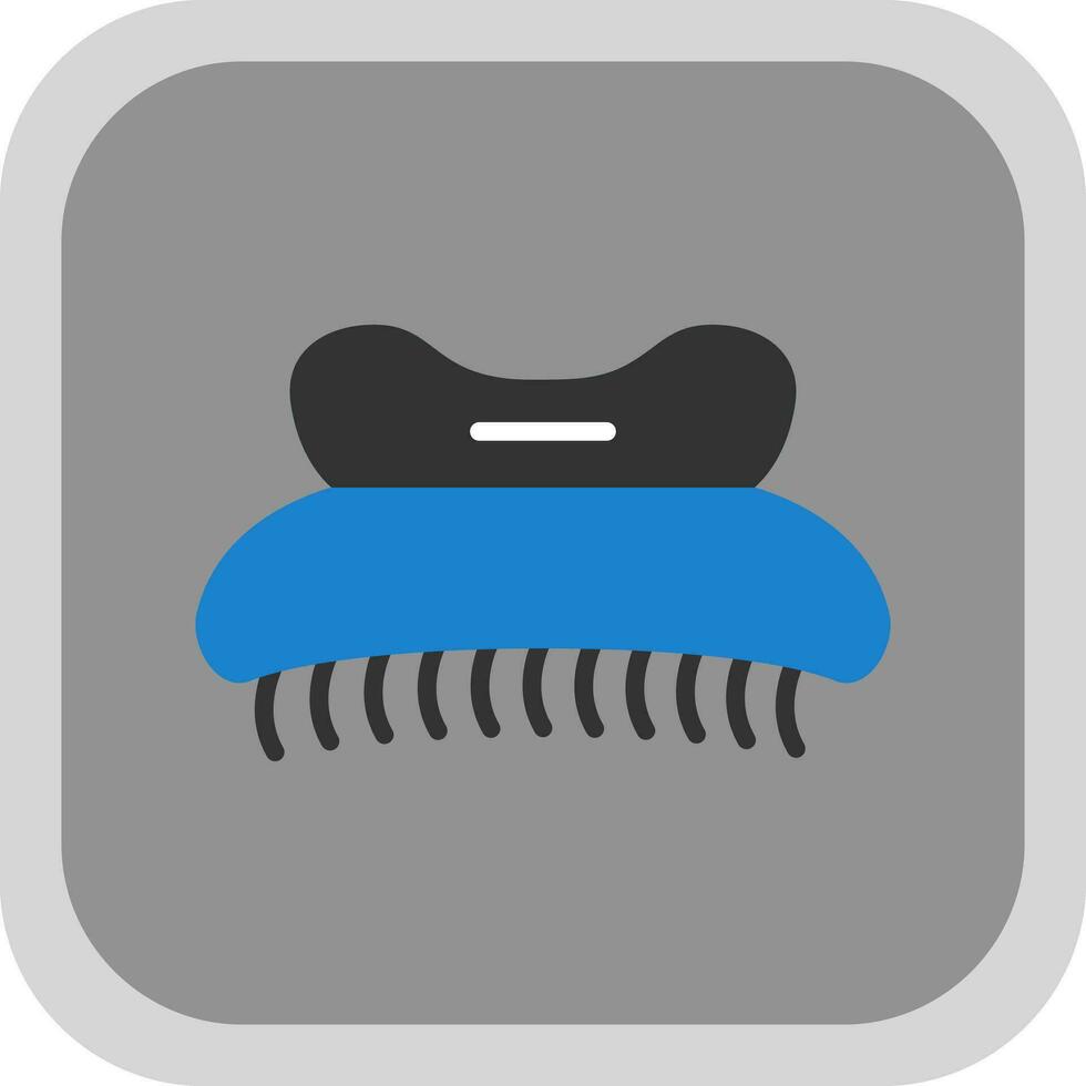 Hair clip Vector Icon Design