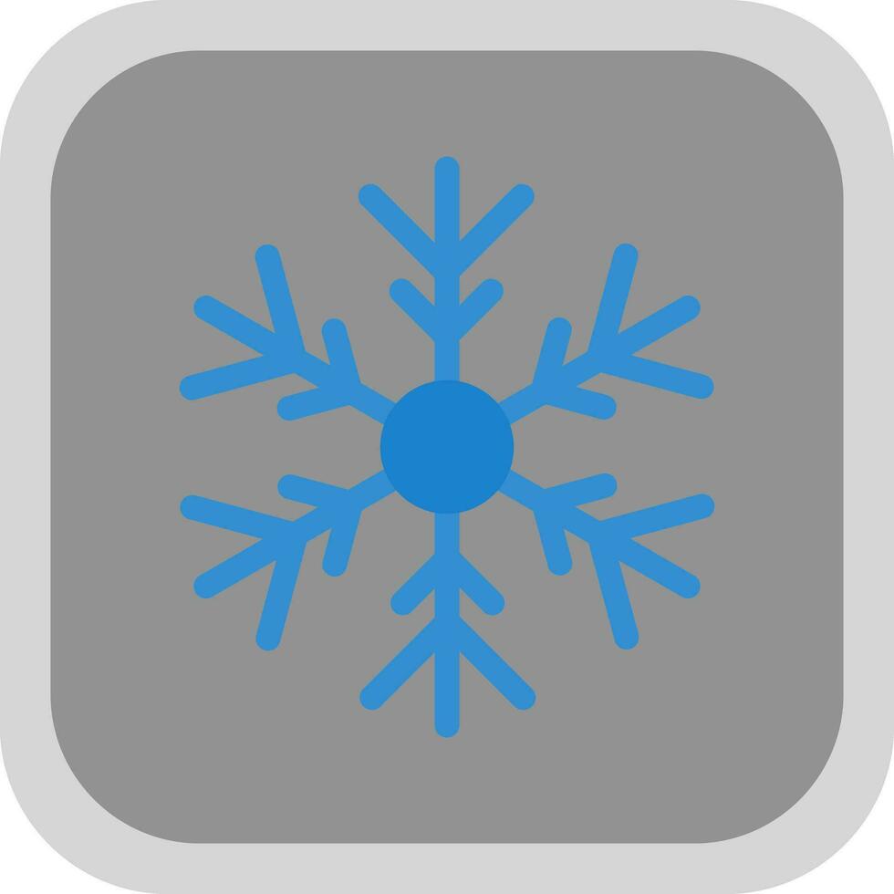 Snowflake Vector Icon Design
