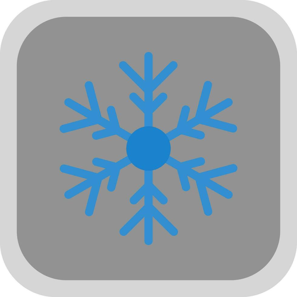 Snowflake Vector Icon Design