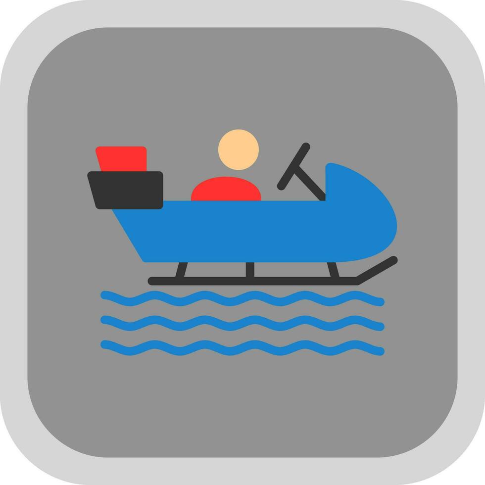 Bobsleigh Vector Icon Design