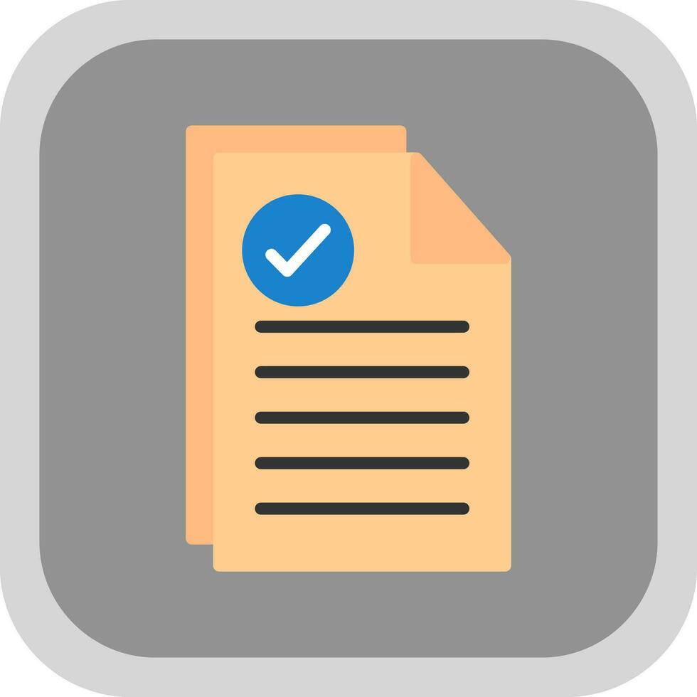 Document Vector Icon Design