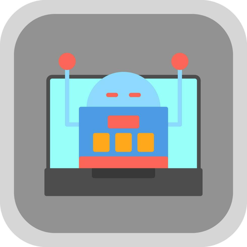 Robot Vector Icon Design