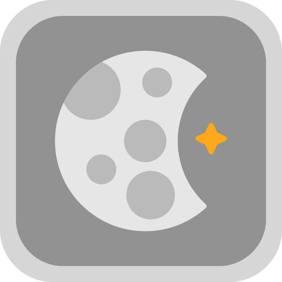 Moon Vector Icon Design