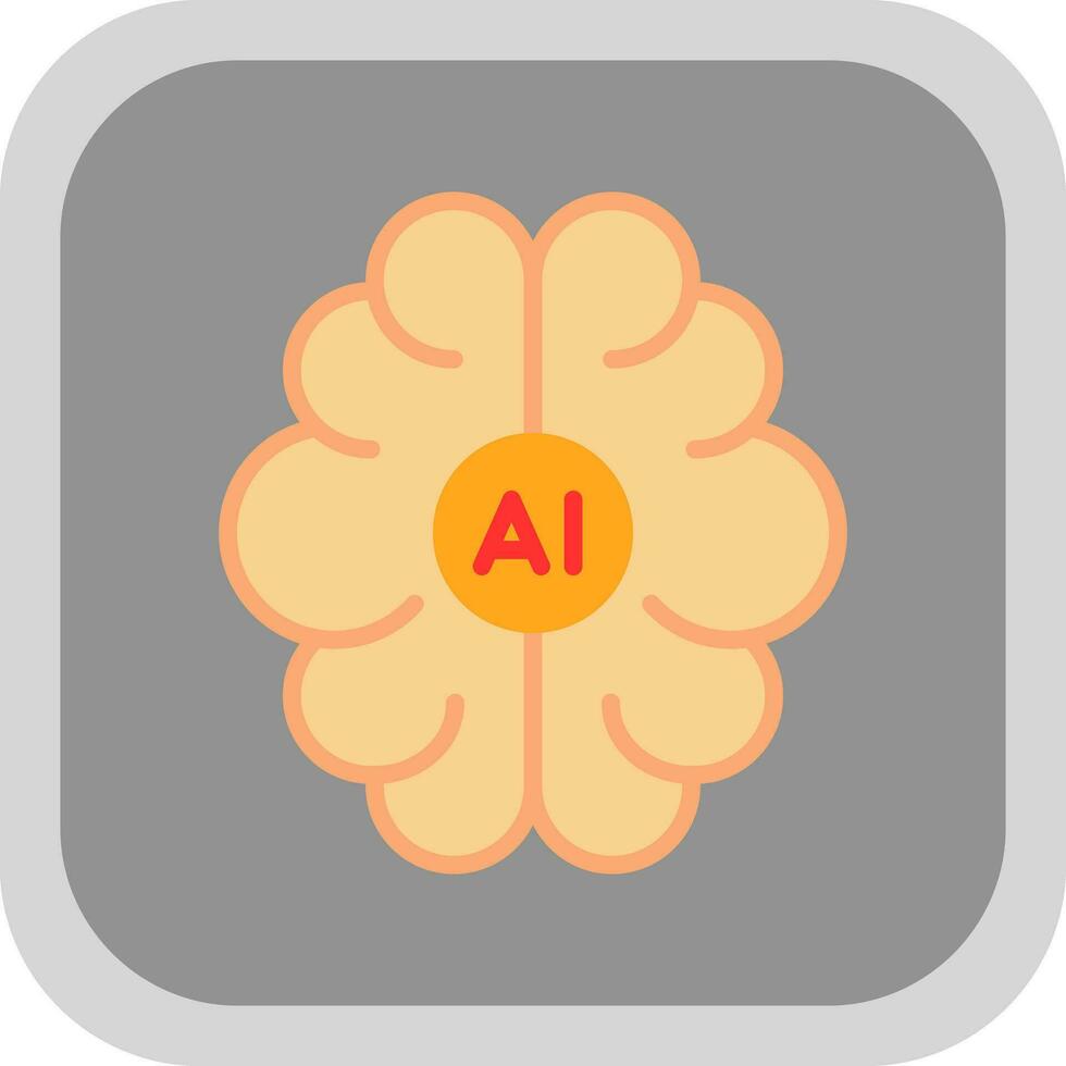 Brain Vector Icon Design