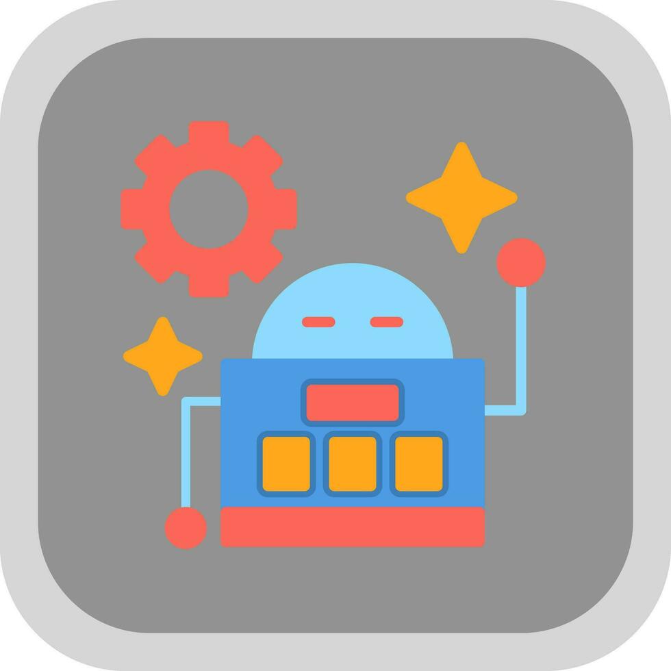 Robot Vector Icon Design